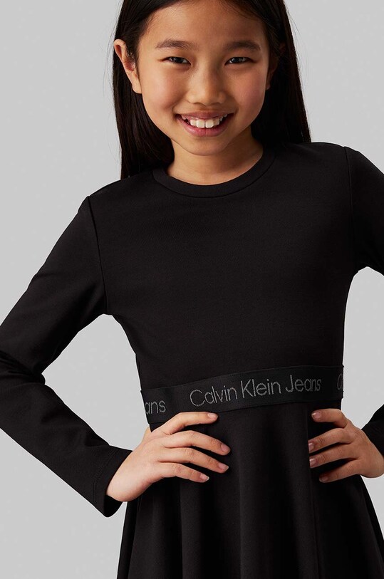 Детское платье Calvin Klein Jeans IG0IG02666.9BYH. чёрный