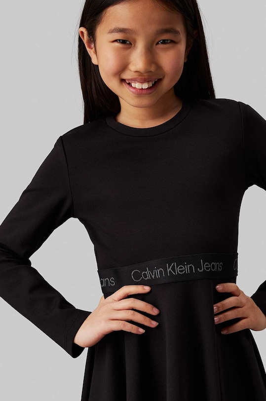 Дитяча сукня Calvin Klein Jeans IG0IG02666.9BYH. чорний