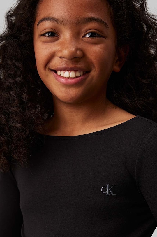 Детское платье Calvin Klein Jeans IG0IG02667.9BYH. чёрный