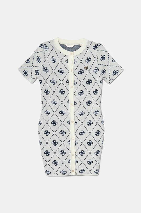 Дитяча сукня з домішкою вовни Guess короткий блакитний J4BK29.Z3JD2.9BYH