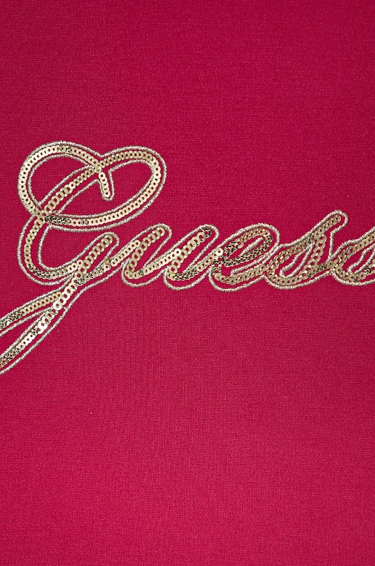 Dievča Dievčenské šaty Guess K4BK00.KAUH0.9BYH ružová