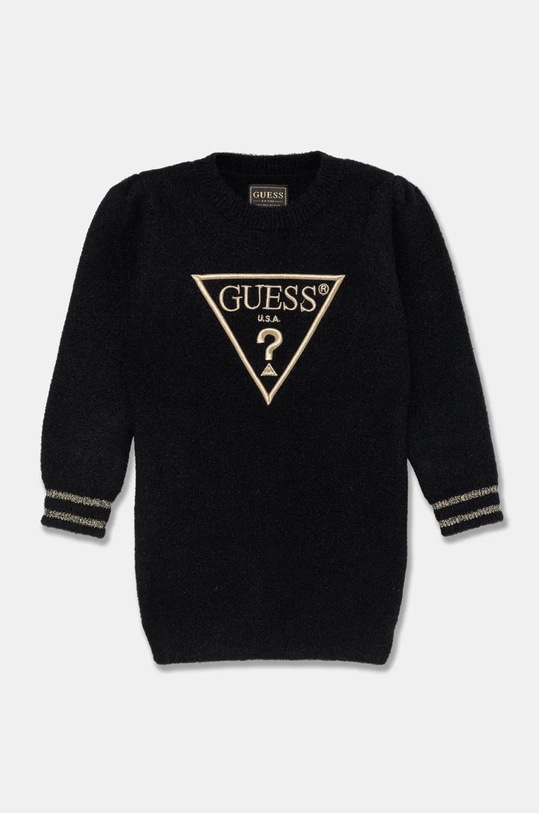 Dívčí šaty Guess mini černá K4BK02.Z3220.9BYH