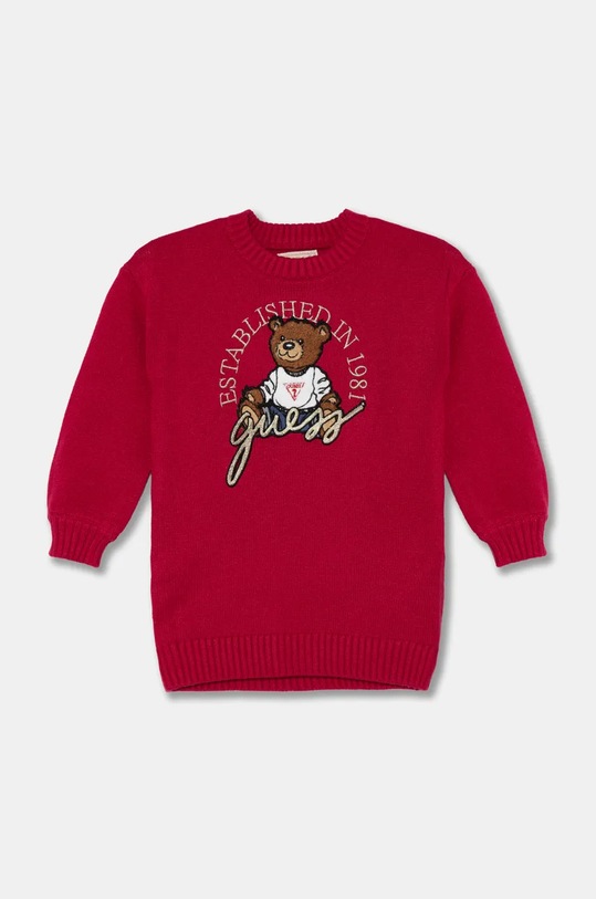 Guess sukienka długi różowy K4BK07.Z3GS0.9BYH