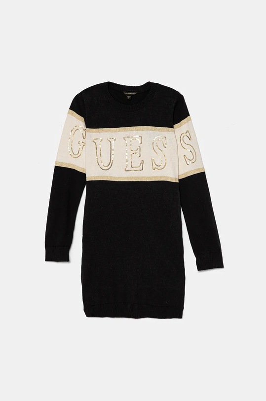 Guess rochie midi negru J4BK00.Z3IF0.9BYH