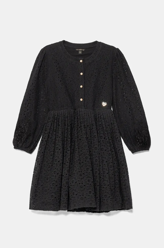 Dievčenské šaty Guess čipka čierna J4BK09.WGT20.9BYH