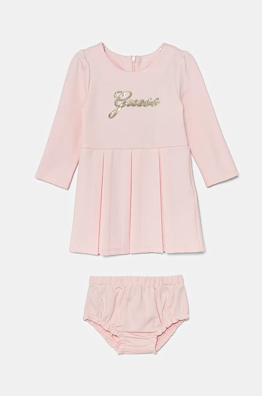 Kojenecké šaty Guess mini růžová A4BK01.KAUH0.9BYH