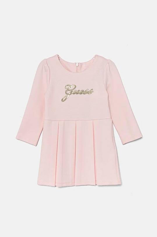 Kojenecké šaty Guess A4BK01.KAUH0.9BYH růžová AW24