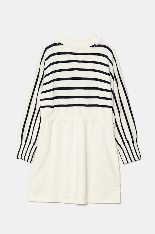 Dievčenské šaty Tommy Hilfiger KG0KG08209.9BYH.128.176 béžová NC24