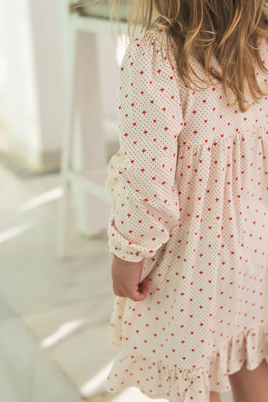 That's mine sukienka dziecięca Emilia 129428 beżowy