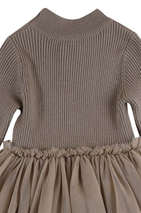 Детска рокля Donsje Lotus Dress 4043900.98.128 кафяв