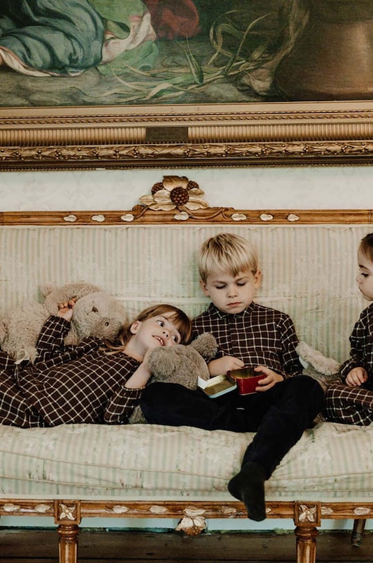 Дитяча бавовняна сукня That's mine Haya 113528 коричневий