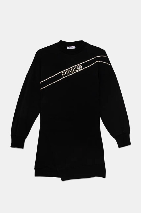 Дитяча сукня Pinko Up mini чорний F4PIJGDR065