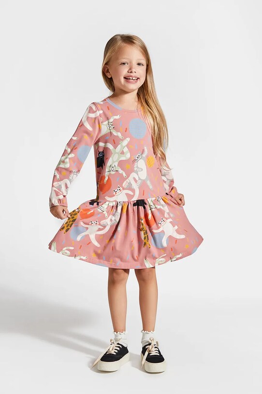 Coccodrillo rochie fete mini alb ZC4129101LGK