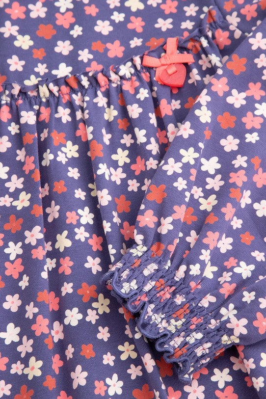 Coccodrillo rochie din bumbac pentru copii alb ZC4129102HGK