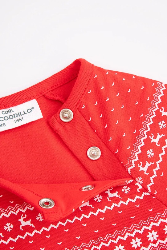 Fete Coccodrillo rochie bebe ZC4129601MER rosu