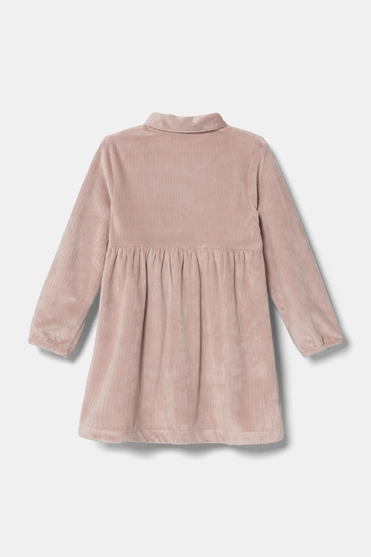Детское платье United Colors of Benetton 37JBGV00X.P.Seasonal розовый AW24