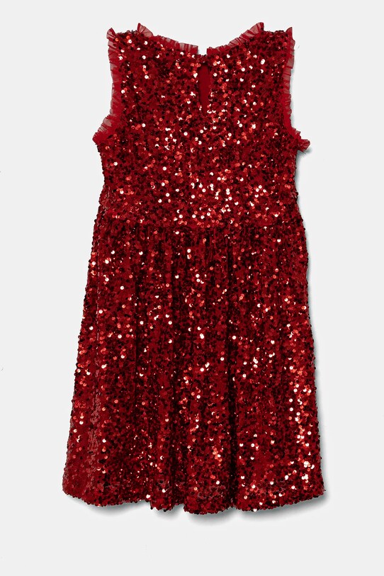 Dievčenské šaty United Colors of Benetton 48U9CV02Y.G.Seasonal červená AW24