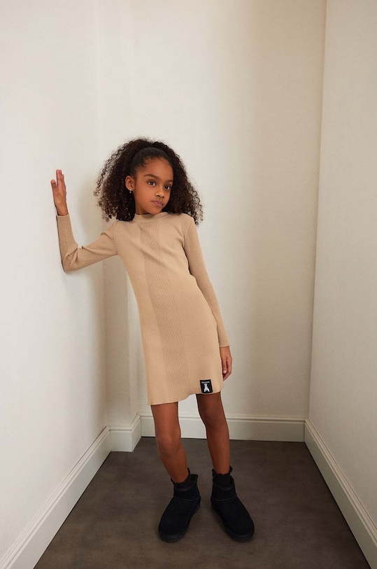 Patrizia Pepe vestito bambina K9G3 mini beige 7A0528