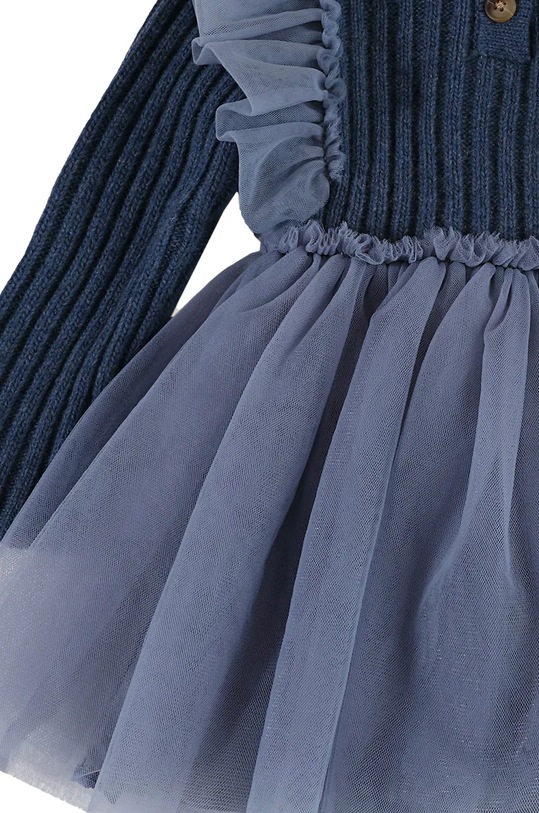 Šaty pre bábätká Donsje Bilie Dress 4083200.56.92 tmavomodrá
