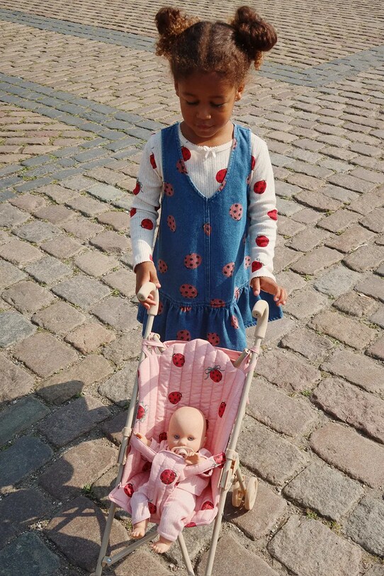 Дитяча джинсова сукня Konges Sløjd MAGOT LADYBUG DRESS GOTS KS102217