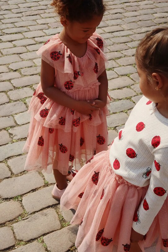 Konges Sløjd sukienka YVONNE LADYBUG DRESS KS102219