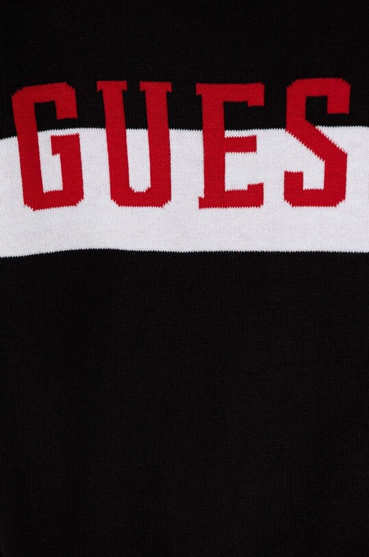 Мальчик Детский хлопковый свитер Guess L4YR03.Z2NN0.9BYH чёрный