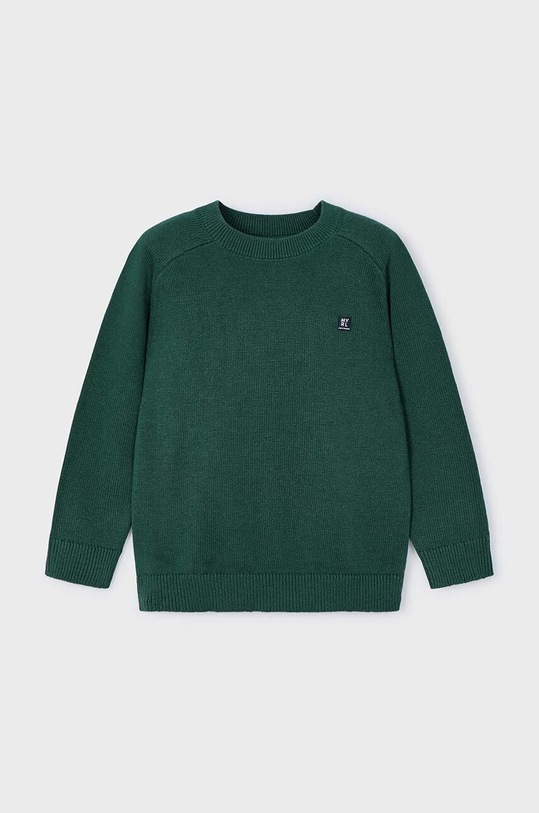 Mayoral sweter z domieszką wełny dziecięcy z domieszką wełny zielony 311.5F.Mini.9BYH