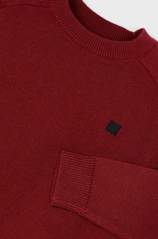 Mayoral sweter z domieszką wełny dziecięcy 311.5F.Mini.9BYH brązowy AW24