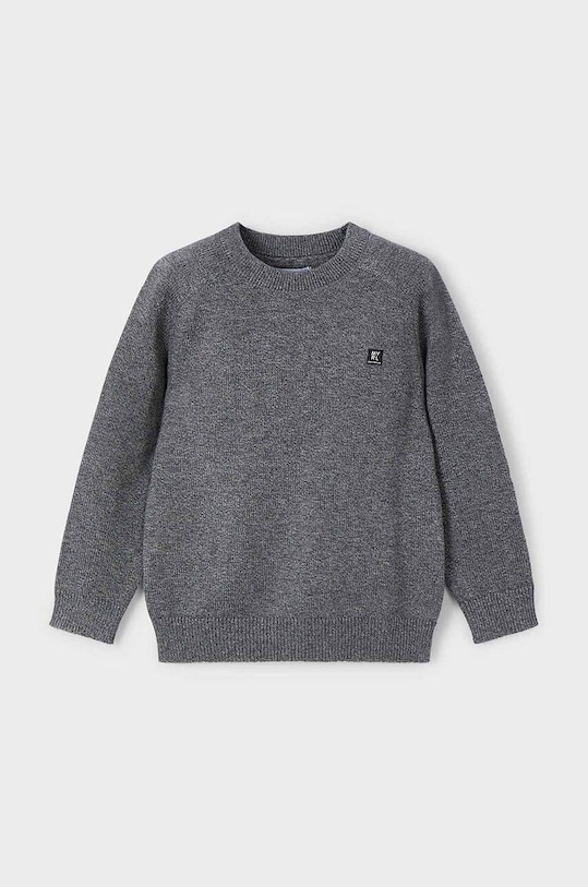 Mayoral sweter z domieszką wełny dziecięcy z domieszką wełny szary 311.5F.Mini.9BYH