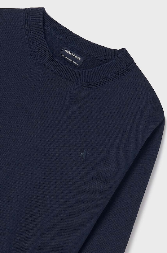 Mayoral sweter bawełniany dziecięcy 354.7C.Junior.9BYH turkusowy AW24