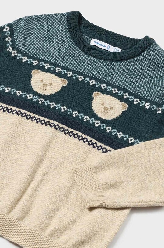Mayoral pulover din amestec de lână pentru bebeluși 2311.3A.Baby.9BYH turcoaz AW24
