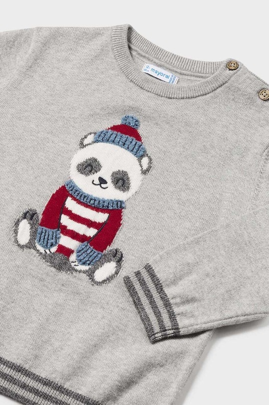 Chłopiec Mayoral sweter z domieszką wełny niemowlęcy 2313.3C.Baby.9BYH szary