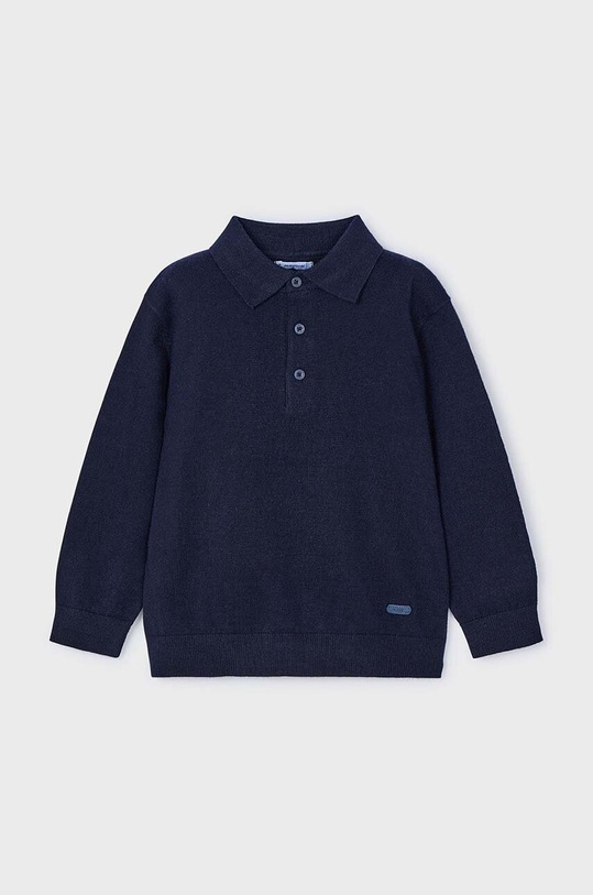 Dětský svetr s příměsí vlny Mayoral s příměsí vlny námořnická modř 4102.5A.Mini.9BYH