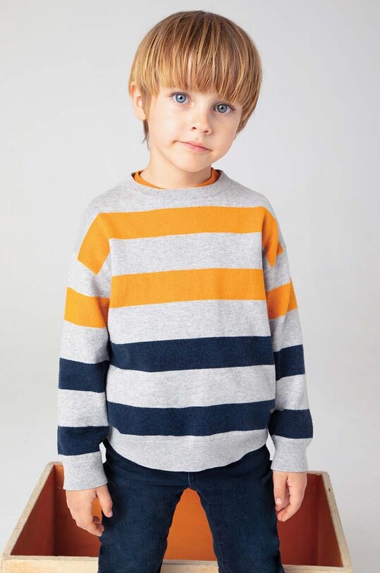 Mayoral pulover pentru copii din amestec de lana portocaliu 4338.5C.Mini.9BYH