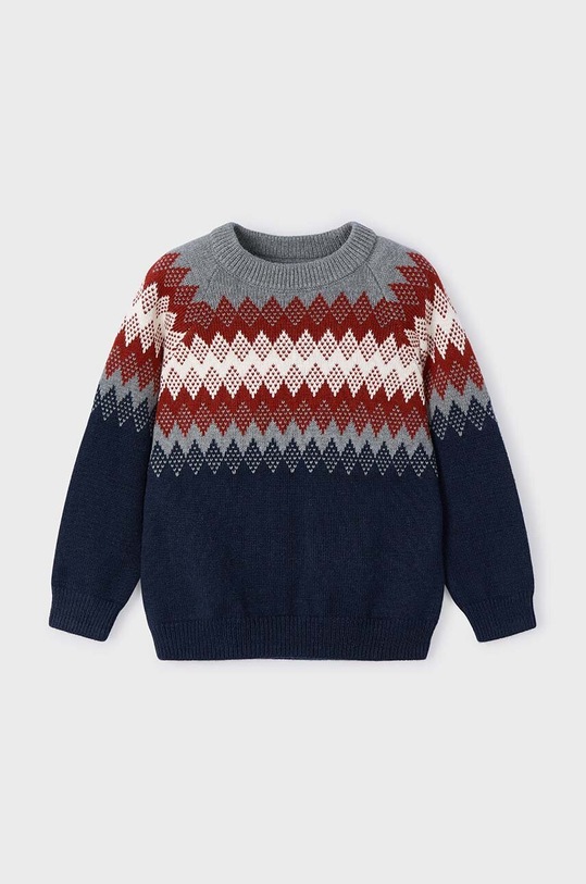 Dětský svetr s příměsí vlny Mayoral s příměsí vlny námořnická modř 4340.5D.Mini.9BYH