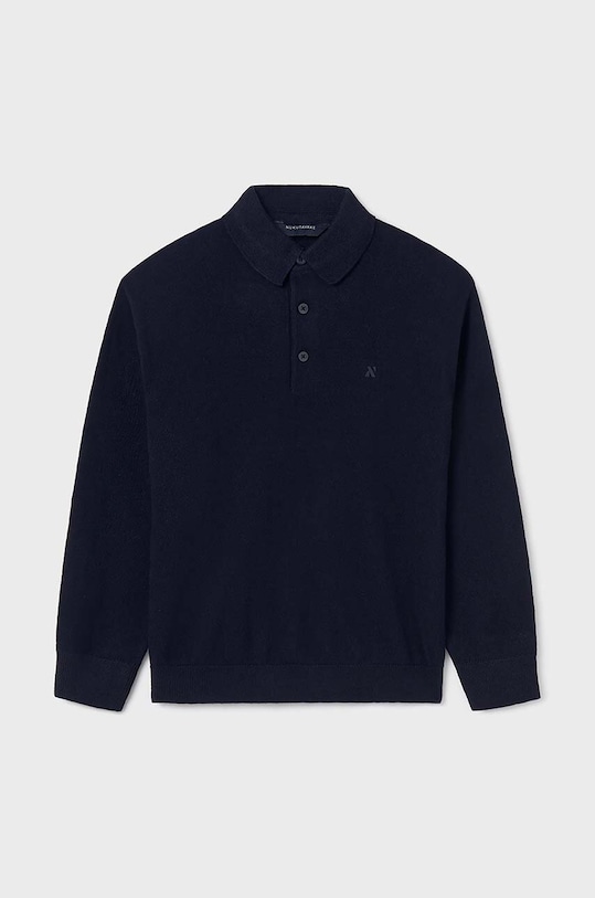 Dětský svetr s příměsí vlny Mayoral s příměsí vlny námořnická modř 7103.7C.Junior.9BYH