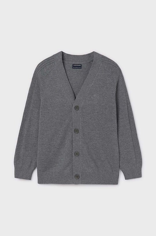 Mayoral cardigan cu amestec de lână pentru copii 7394.7A.Junior.9BYH gri AW24