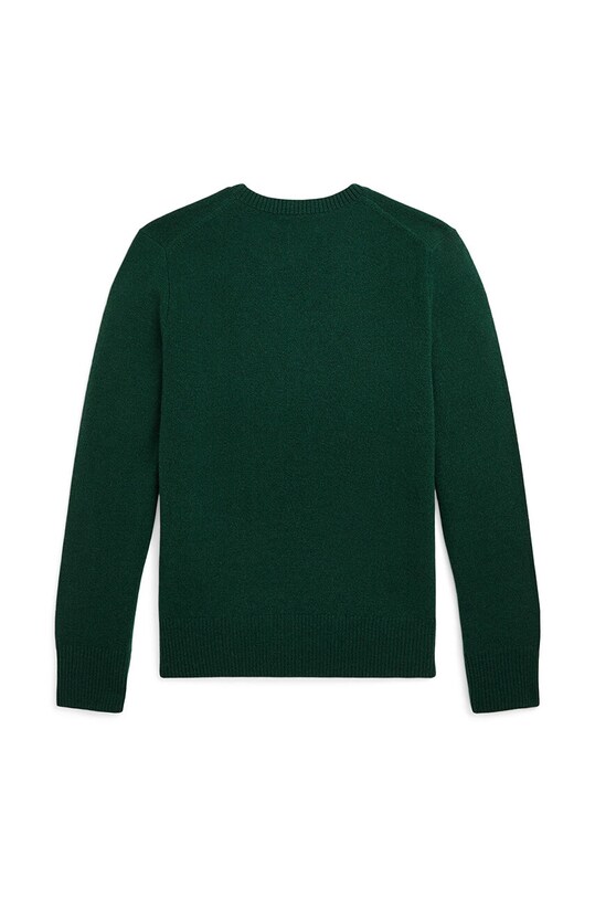 Polo Ralph Lauren sweter bawełniany dziecięcy 323951349003 zielony AW24