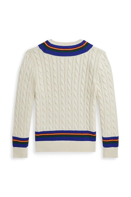 Хлопчик Дитячий бавовняний светр Polo Ralph Lauren 323951447001 бежевий
