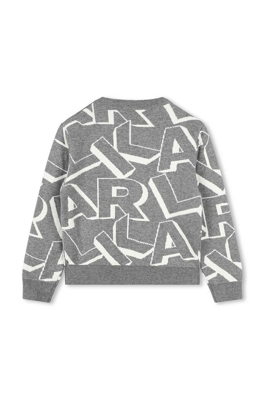 Băieți Karl Lagerfeld pulover pentru copii din amestec de lana Z30250.162.174 gri