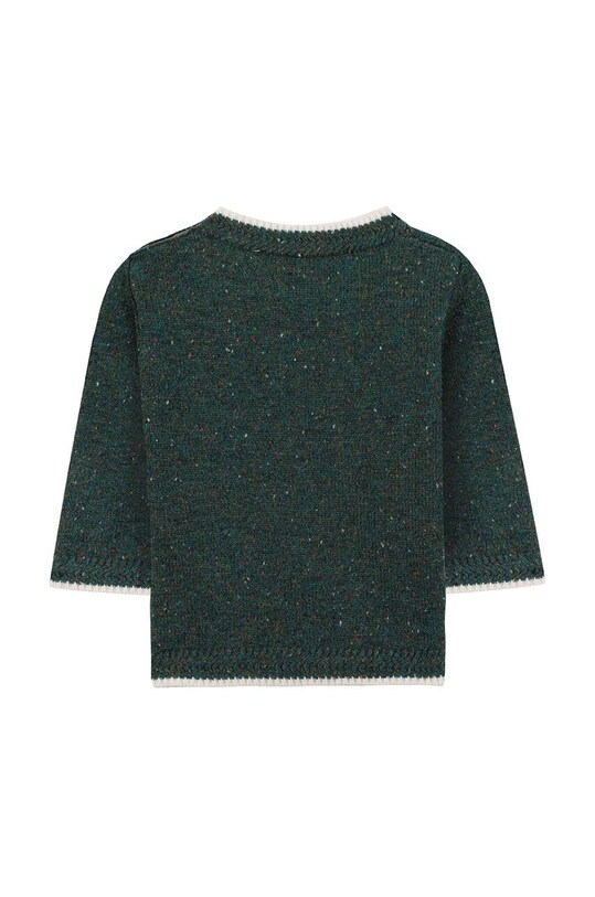 Вовняний дитячий светр Tartine et Chocolat TZ18141.67.74 зелений AW24