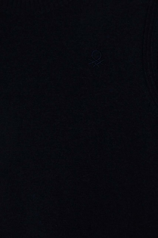 Chłopiec United Colors of Benetton sweter z domieszką wełny dziecięcy 1032C106W.G.Seasonal granatowy