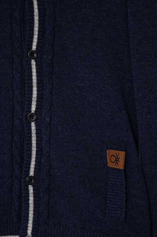 Dječaci Dječji kardigan s dodatkom vune United Colors of Benetton 1LQZH600D.P.Seasonal mornarsko plava