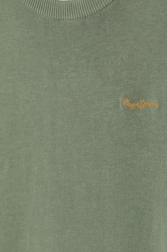 Băieți Pepe Jeans pulover de bumbac pentru copii TOTTENHAM CREW PB701224 verde