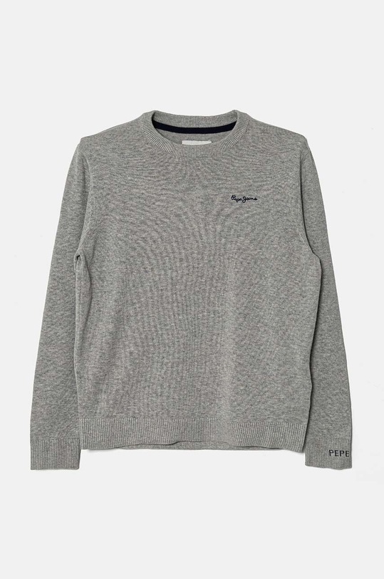 Pepe Jeans sweter bawełniany dziecięcy TOTTENHAM CREW pozostałe szary PB701224