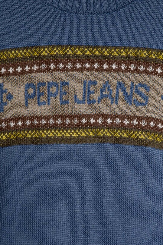 Мальчик Детский свитер с примесью шерсти Pepe Jeans DEAN PB701227 голубой
