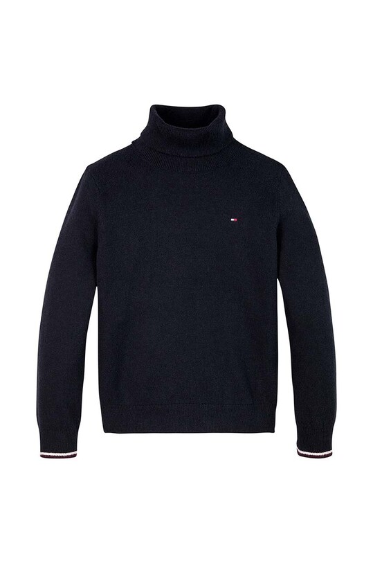 Dětský svetr Tommy Hilfiger KB0KB09248.9BYH.128.176 námořnická modř AW24