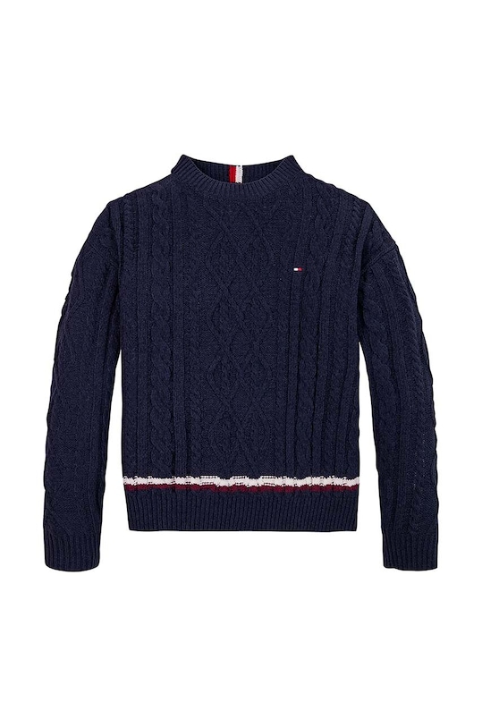 Tommy Hilfiger sweter dziecięcy KB0KB09257.9BYH.128.176 granatowy NC24