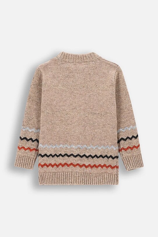 Кардиган для немовлят Coccodrillo ZC4172201BBN бежевий AW24