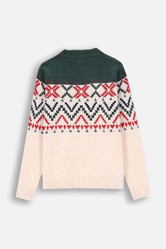 Детский свитер Coccodrillo ZC4172101EJB бежевый AW24